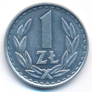 Польша, 1 злотый (1986–1988 г.)