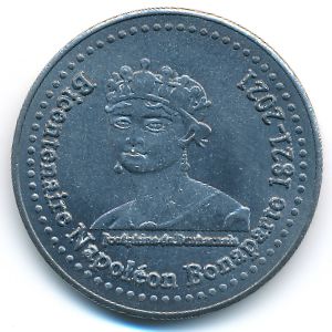 Saint Helena., 2 франка, 