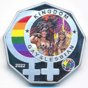 Gay and Lesbian Kingdom of the Coral Sea Islands., 20 евро, 