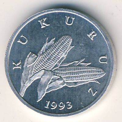 Croatia, 1 lipa, 1993–2007