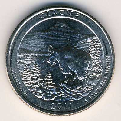 USA, Quarter dollar, 2011