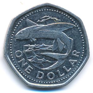 Barbados, 1 доллар, 
