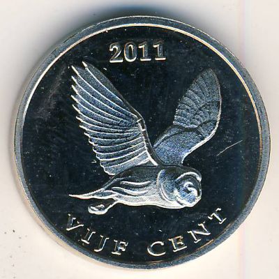 Saba., 5 cents, 2011