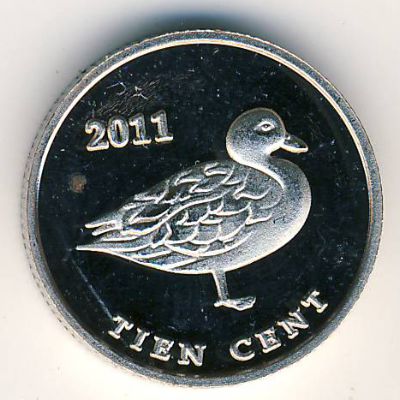 Saba., 10 cents, 2011