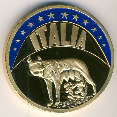Italy., 1 ecu, 1993