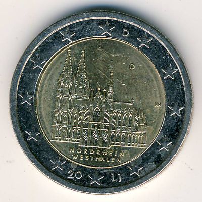 Германия, 2 евро (2011 г.)