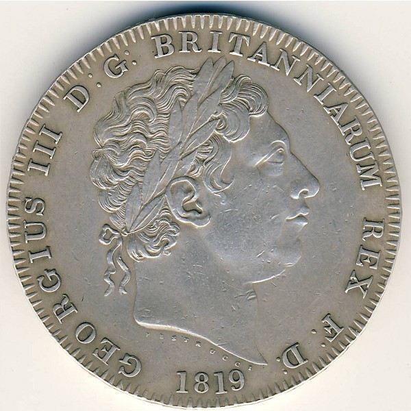 Великобритания, 1 крона (1818–1820 г.)