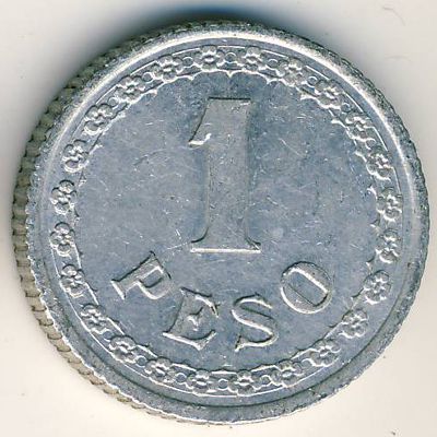 Paraguay, 1 peso, 1938