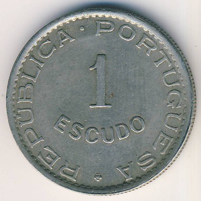 Cape Verde, 1 escudo, 1949