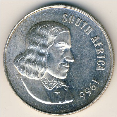 South Africa, 1 rand, 1965–1968