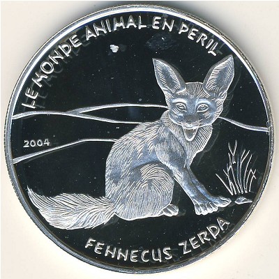 Benin, 1000 francs CFA, 2004
