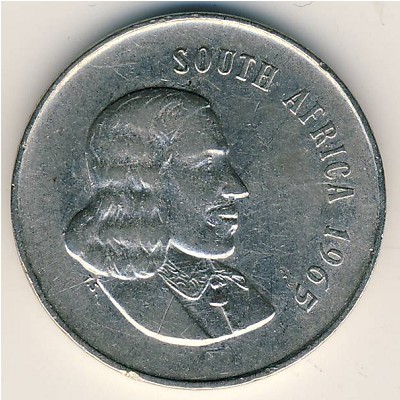 South Africa, 20 cents, 1965–1969
