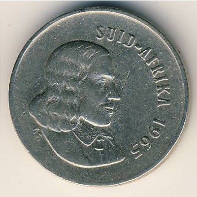 South Africa, 5 cents, 1965–1969