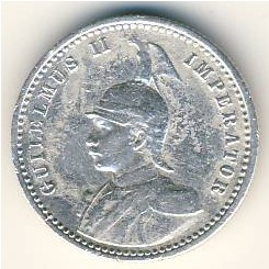 Немецкая Африка, 1/4 рупии (1891–1901 г.)