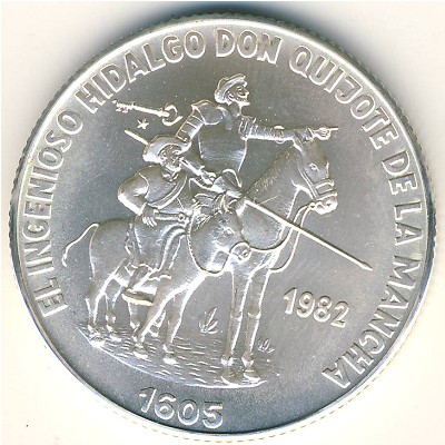 Cuba, 5 pesos, 1982