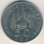 Новая Каледония, 50 франков (1972–2005 г.)