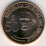 Uruguay, 50 pesos, 2011