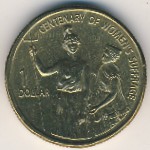 Australia, 1 dollar, 2003