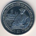 Virgin Islands, 1 dollar, 2003