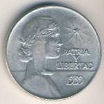 Куба, 1 песо (1934–1939 г.)