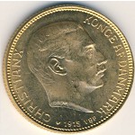 Denmark, 20 kroner, 1913–1917
