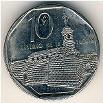 Cuba, 10 centavos, 1996–2018