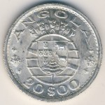 Angola, 20 escudos, 1952–1955