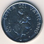 Vatican City, 50 lire, 1982