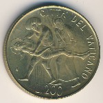 Vatican City, 200 lire, 1981