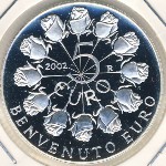 San Marino, 5 euro, 2002