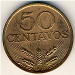 Portugal, 50 centavos, 1969–1979