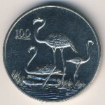 Zambia, 100 kwacha, 1998