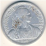 Французский Индокитай, 20 центов (1945 г.)