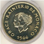 Монако., 200 франков (1966 г.)