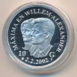 Antilles, 10 gulden, 2002