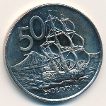 New Zealand, 50 cents, 1999–2006