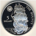Niue, 5 dollars, 1992