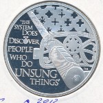 Bermuda Islands, 5 dollars, 2012