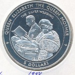 Ниуэ, 5 долларов (1998 г.)