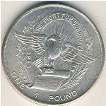 Биафра, 1 фунт (1969 г.)