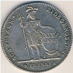 Люцерн, 4 франка (1813–1814 г.)