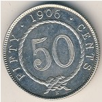 Саравак, 50 центов (1900–1906 г.)