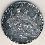 Швейцария., 5 франков (1883 г.)