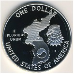 USA, 1 dollar, 1991