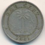 Либерия, 1 цент (1941 г.)