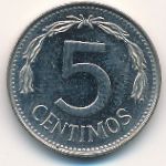 Venezuela, 5 centimos, 1986