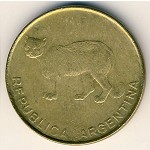 Argentina, 5 centavos, 1986–1988