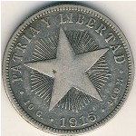 Cuba, 40 centavos, 1915–1920