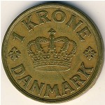 Дания, 1 крона (1929–1941 г.)
