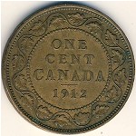 Канада, 1 цент (1912–1920 г.)